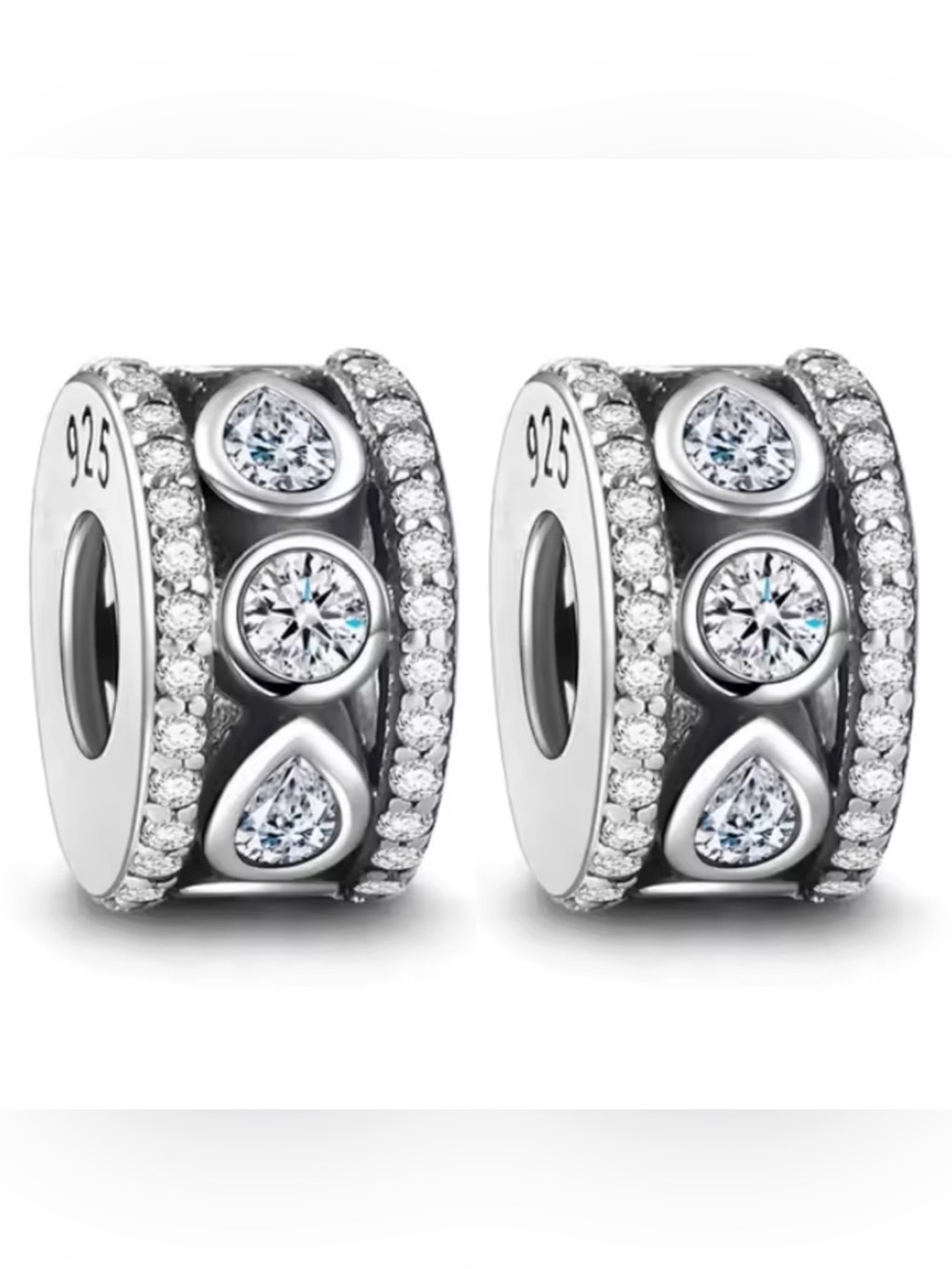 PAIR** Spacer Charms